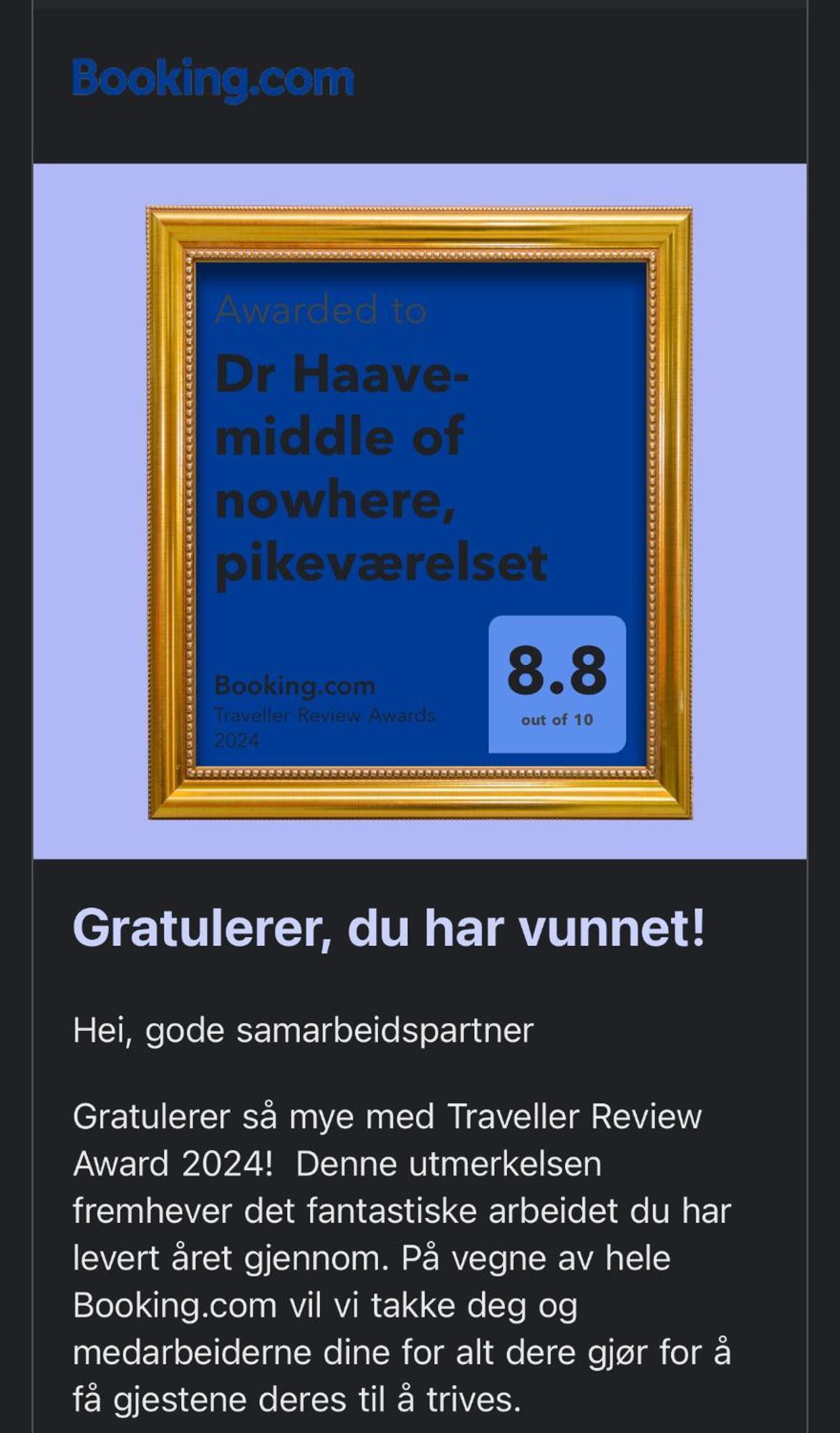 Dr Haave- Middle Of Nowhere, Pikevaerelset Sand  Exterior foto